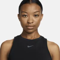 Nike One Classic жіноча Dri-FIT Tank Top колір чорний