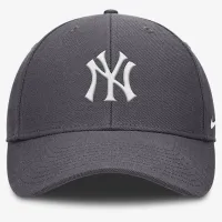 New York Yankees Club мужские Nike Dri-FIT MLB Adjustable Hat цвет серый
