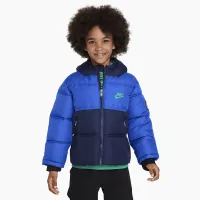 Nike Colorblock Puffer Little Kids Куртка синий