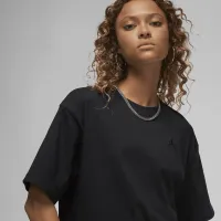 Nike Jordan Essentials жіноча Top колір чорний