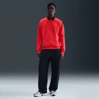 Nike Solo Swoosh мужские Fleece Crew цвет красный
