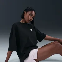 Nike Sportswear жіноча оверсайз футболка колір чорний