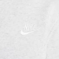 Nike Sportswear Club Big дитячі (Girls') Fleece 1/2-Zip Top колір коричневий