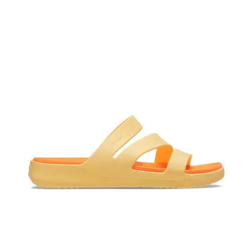 Шлёпанцы Crocs Getaway Strappy 209587-78Z - żółte