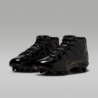 Nike Jordan 11 Mid TD чоловічі Football Cleats колір чорний