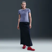 Nike Sportswear Chill Knit женская футболка синий