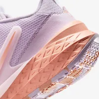 Nike Team Hustle D 12 Big дитячі баскетбольні Кросівки колір фіолетовий
