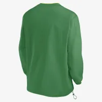 Oregon Ducks Sideline мужские Nike College Long-Sleeve Ветровка цвет зеленый