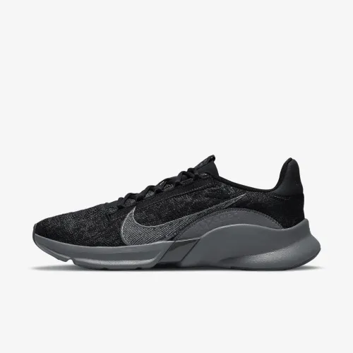 Nike SuperRep Go 3 Next Nature Flyknit мужские для тренировок Кроссовки цвет черный