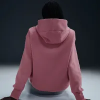 Nike Sportswear Phoenix Fleece женская оверсайз Full-Zip Толстовка с капюшоном Pink