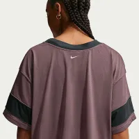 Nike Sportswear женская оверсайз Cropped Jersey цвет фиолетовый