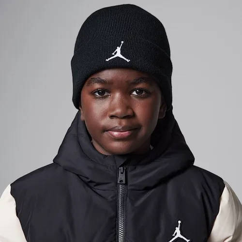Nike Jordan Essentials Big детские 2-Piece Beanie набор цвет черный