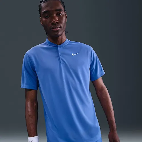 NikeCourt Dri-FIT чоловічі Tennis Blade Polo блакитний