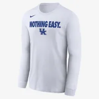 Kentucky чоловічі Nike College Long-Sleeve футболка колір білий