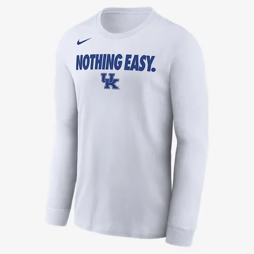 Kentucky чоловічі Nike College Long-Sleeve футболка колір білий