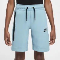 Nike Tech Fleece Big дитячі (для хлопчиків) шорти блакитний