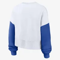 Duke синий Devils Primetime женская Nike College Pullover Crew цвет белый