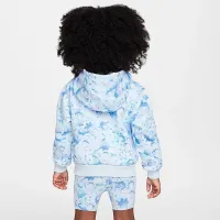 Nike Flow-Ral Toddler Printed Pullover Толстовка с капюшоном синий