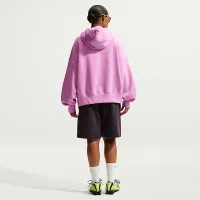 Nike Sportswear Phoenix Fleece женская Over-оверсайз Pullover Толстовка с капюшоном Pink