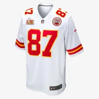 Travis Kelce Kansas City Chiefs Super Bowl LIX чоловічі Nike NFL Game Jersey колір білий
