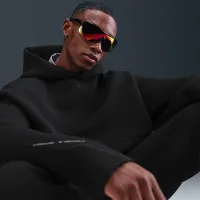 Nike Tech чоловічі Fleece оверсайз Толстовка з капюшоном колір чорний