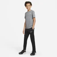 Nike Dri-FIT Miler Big детские (для мальчиков) тренировочные Top цвет серый