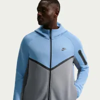 Nike Tech мужские Fleece Windrunner Full-Zip Куртка синий