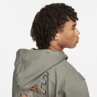 Nike Standard Issue мужские Dri-FIT French Terry Pullover баскетбольные Толстовка с капюшоном цвет серый