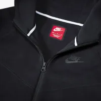 Nike Sportswear Tech Fleece Big дитячі (для хлопчиків) Full-Zip Толстовка з капюшоном (Extended Size) колір чорний