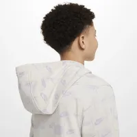 Nike Sportswear Club Fleece Big дитячі Толстовка з капюшоном колір коричневий