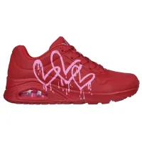 Кросівки Жіночі Skechers UNO DRIPPING IN LOVE (177980-RDPK)