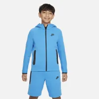 Nike Sportswear Tech Fleece Big дитячі (для хлопчиків) Full-Zip Толстовка з капюшоном блакитний
