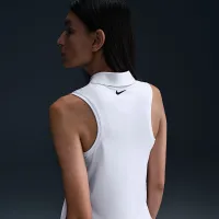 Nike Victory женская Dri-FIT Sleeveless Polo цвет белый