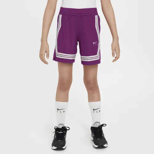 Nike Fly Crossover Big детские (Girls') баскетбольные шорты цвет фиолетовый