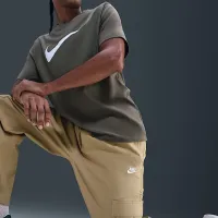 Nike Sportswear Club мужские Woven Cargo Pants цвет коричневый