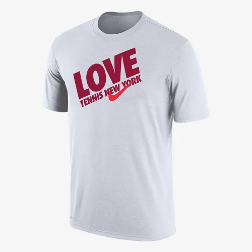 Nike Dri-FIT Men's Tennis T-Shirt White