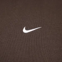 Nike Solo Swoosh мужские Fleece Pullover Толстовка с капюшоном цвет коричневый