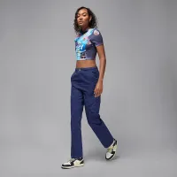Nike Air Jordan 1 Low SE женская Кроссовки цвет серый