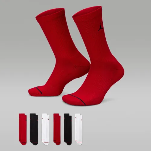 Nike Jordan Everyday Cushioned Crew шкарпетки (6 пар) різнокольорові