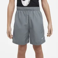 Nike Multi Big детские (для мальчиков) Dri-FIT тренировочные шорты цвет серый