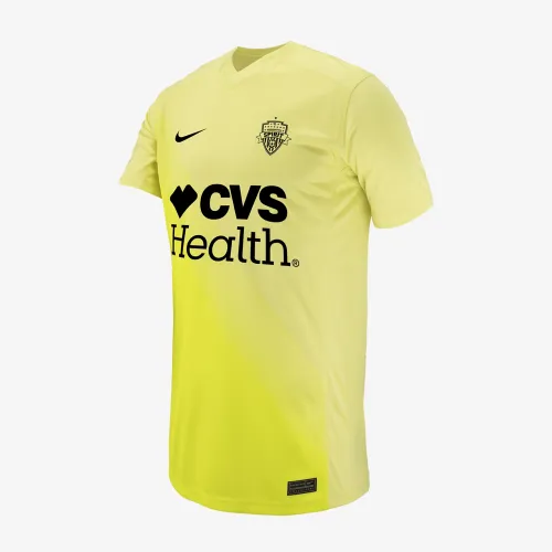 Washington Spirit 2024 Stadium Secondary Big дитячі Nike Dri-FIT NWSL Replica Jersey Yellow