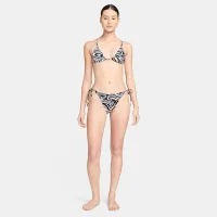 Nike Swim Swirl женская String Bikini Top цвет черный