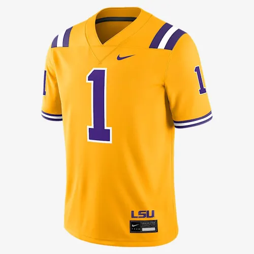 LSU Tigers чоловічі Nike Dri-FIT College Game Jersey Yellow