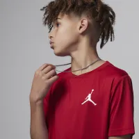 Nike Jordan Dri-FIT Jumpman Big детские T-Shirt Red