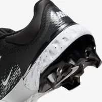Nike Alpha Huarache Elite 4 Low MCS чоловічі бейсбольні бутси колір чорний
