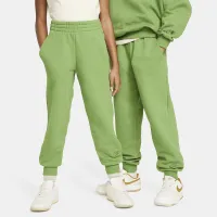 Nike Sportswear Icon Fleece EasyOn Big детские Loose Joggers цвет зеленый