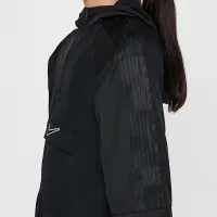Nike Academy Big дитячі 1/2-Zip Hooded Soccer Track Куртка колір чорний