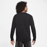 Nike Max90 чоловічі Long-Sleeve баскетбольні футболка колір чорний