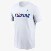 Florida Gators Primetime Wordmark мужские Nike College футболка цвет белый