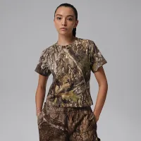 Nike Jordan Brooklyn мужские Realtree футболка цвет белый